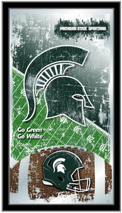 Michigan State Spartans Football Wall Mirror