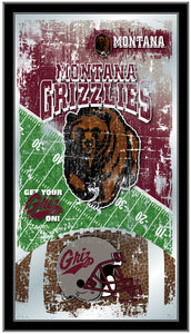 Montana Grizzlies Football Wall Mirror