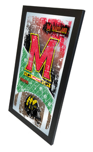 Maryland Terrapins Football Wall Mirror