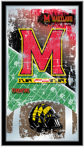 Maryland Terrapins Football Wall Mirror