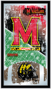 Maryland Terrapins Football Wall Mirror