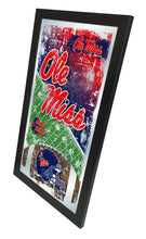 Ole Miss Rebels Football Wall Mirror