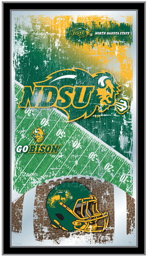 North Dakota State Bison Football Wall Mirror