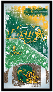North Dakota State Bison Football Wall Mirror