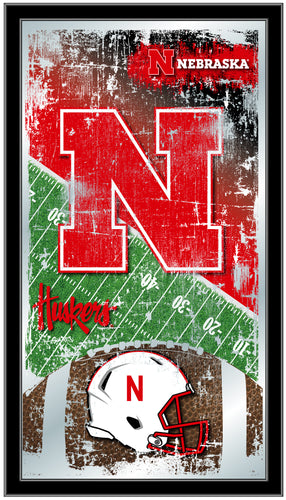 Nebraska Cornhuskers Football Wall Mirror