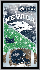 Nevada Wolfpack Football Wall Mirror
