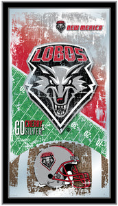 New Mexico Lobos Football Wall Mirror