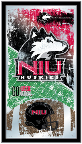 Northern Illinois Huskies Football Wall Mirror