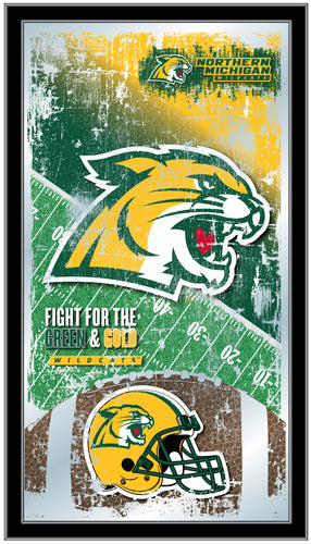 Northern Michigan University Football Wall Mirror