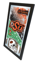 Oklahoma State Cowboys Football Wall Mirror