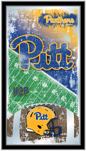 Pittsburgh Panthers Football Wall Mirror