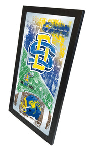 South Dakota State Jackrabbits Football Wall Mirror