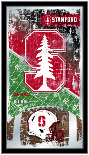 Stanford Cardinal Football Wall Mirror