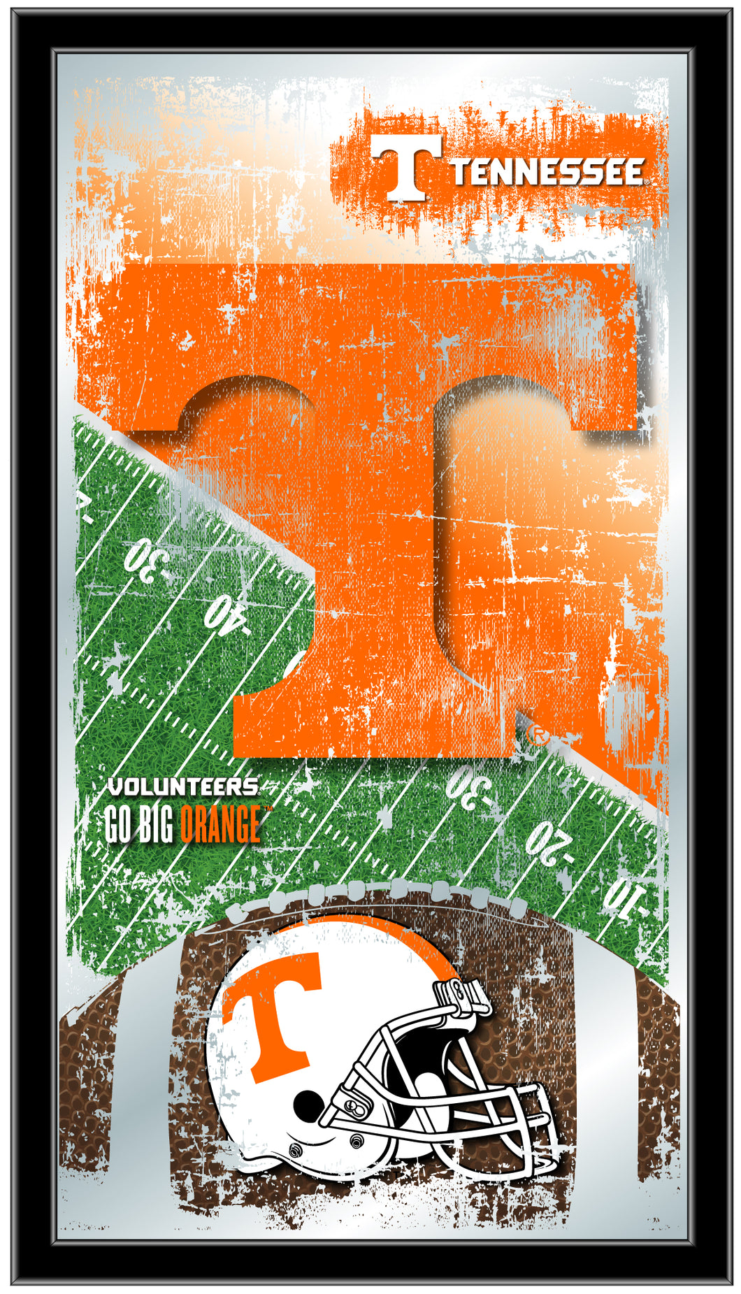 Tennessee Volunteers Football Wall Mirror