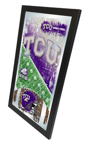 TCU Horned Frogs Football Wall Mirror