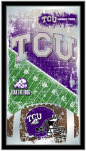 TCU Horned Frogs Football Wall Mirror