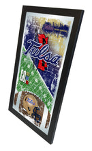 Tulsa Golden Hurricanes Football Wall Mirror
