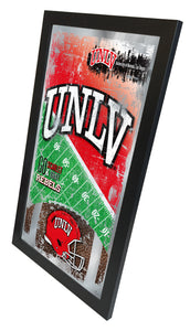 UNLV Runnin Rebels Football Wall Mirror