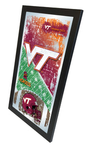 Virginia Tech Hokies Football Wall Mirror