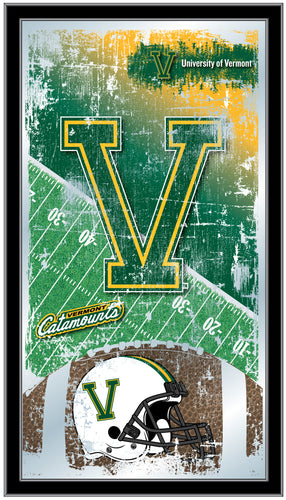 Vermont Catamounts Football Wall Mirror