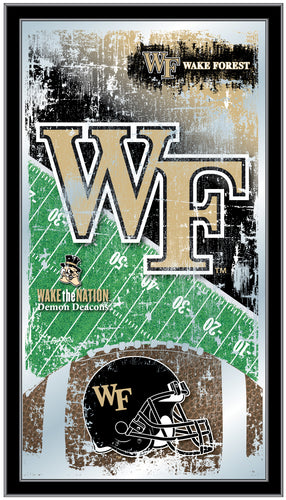 Wake Forest Demon Deacons Football Wall Mirror