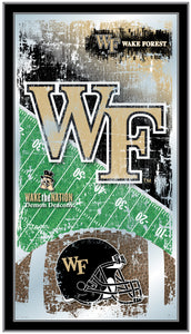 Wake Forest Demon Deacons Football Wall Mirror