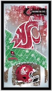 Washington State Cougars Football Wall Mirror