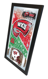 Western Kentucky Hilltoppers Football Wall Mirror