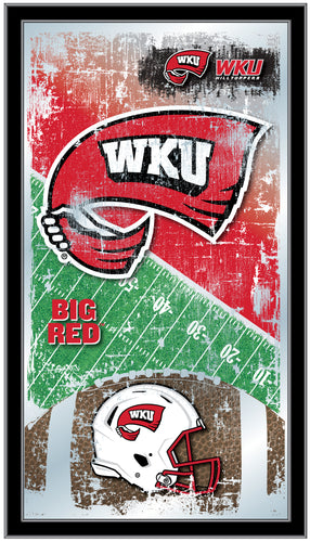 Western Kentucky Hilltoppers Football Wall Mirror