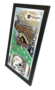 Western Michigan Broncos Football Wall Mirror