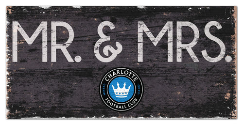 Charlotte FC Mr. & Mrs. Wood Sign - 6