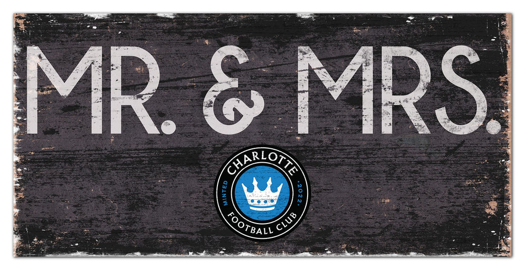 Charlotte FC Mr. & Mrs. Wood Sign - 6