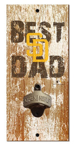 San Diego Padres Best Dad Bottle Opener