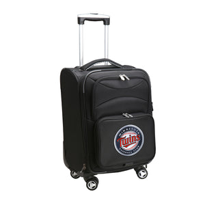 Minnesota Twins Luggage Carry-On 21in Spinner Softside Nylon