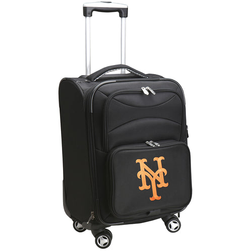 New York Mets Luggage Carry-On 21in Spinner Softside Nylon