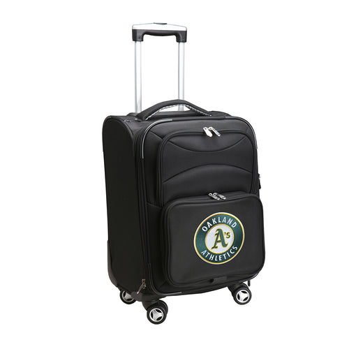 Oakland Athletics Luggage Carry-On 21in Spinner Softside Nylon