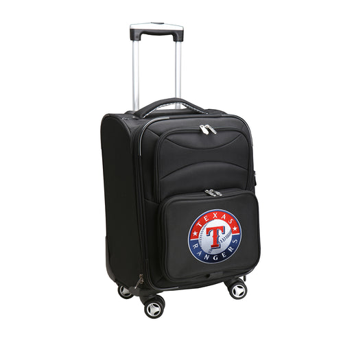 Texas Rangers Luggage Carry-On 21in Spinner Softside Nylon