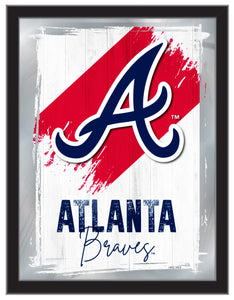 Atlanta Braves Wall Mirror - 17"x22"