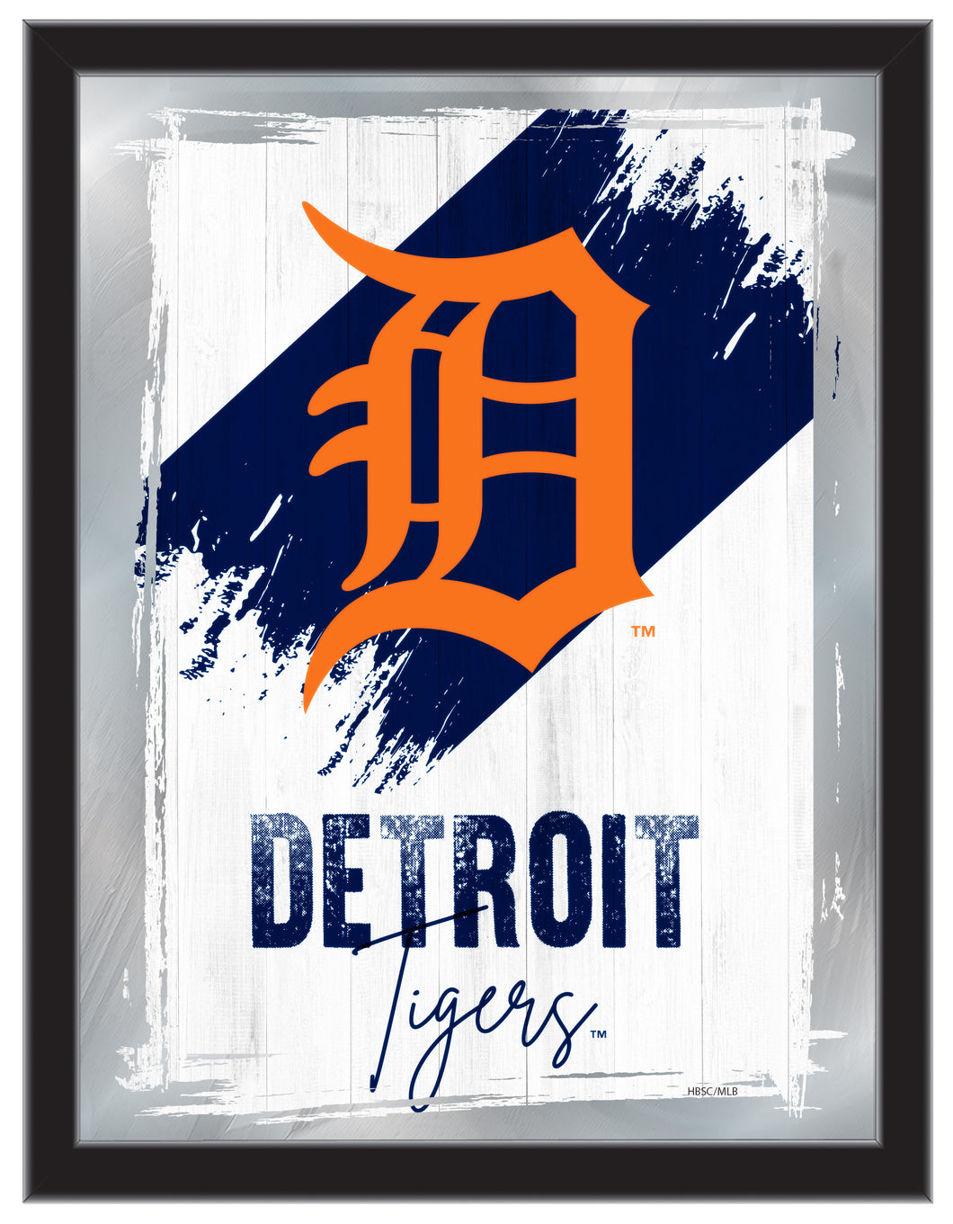 Detroit Tigers Wall Mirror - 17
