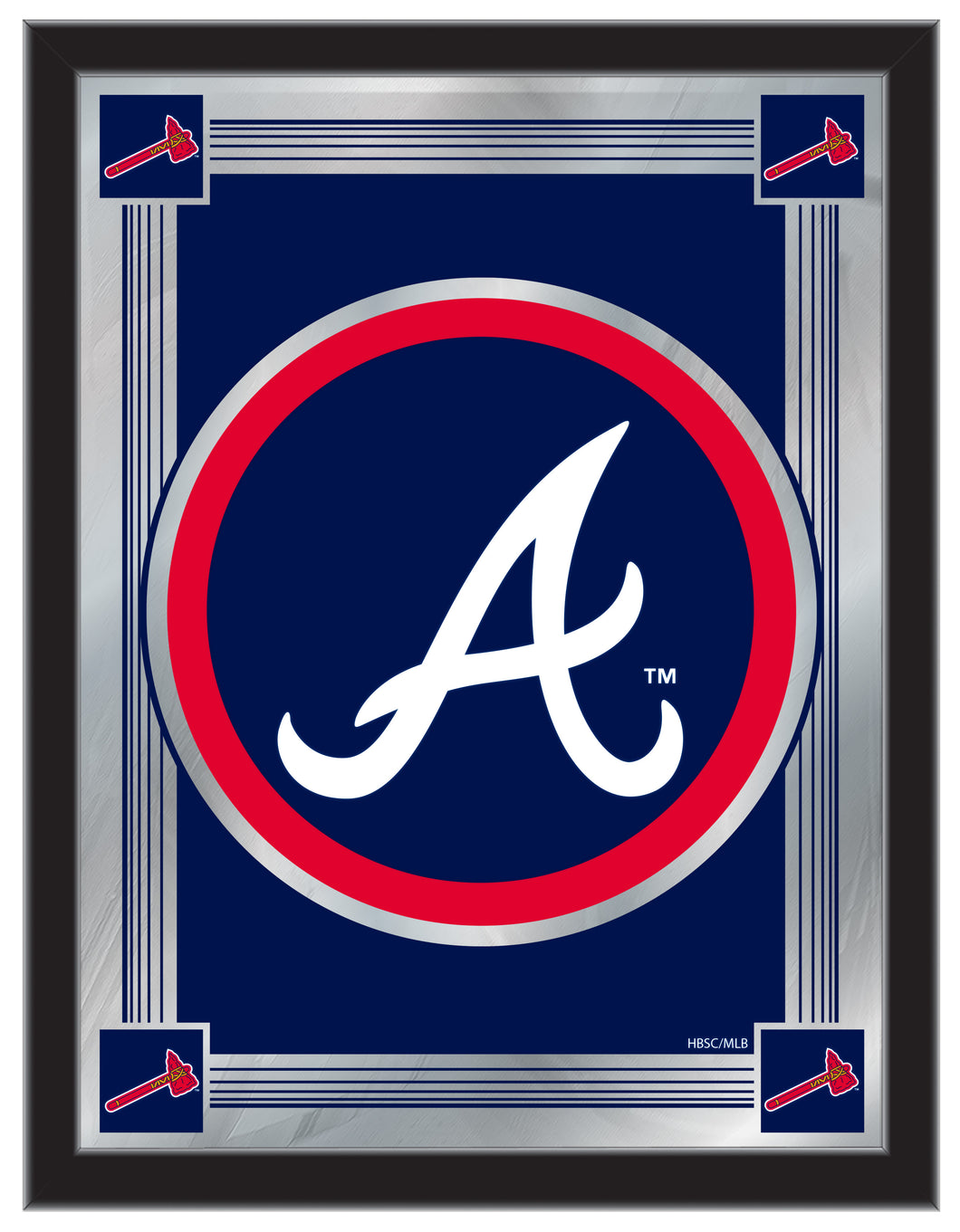 Atlanta Braves  Logo Wall Mirror - 17