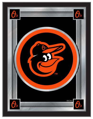 Baltimore Orioles Logo Wall Mirror - 17