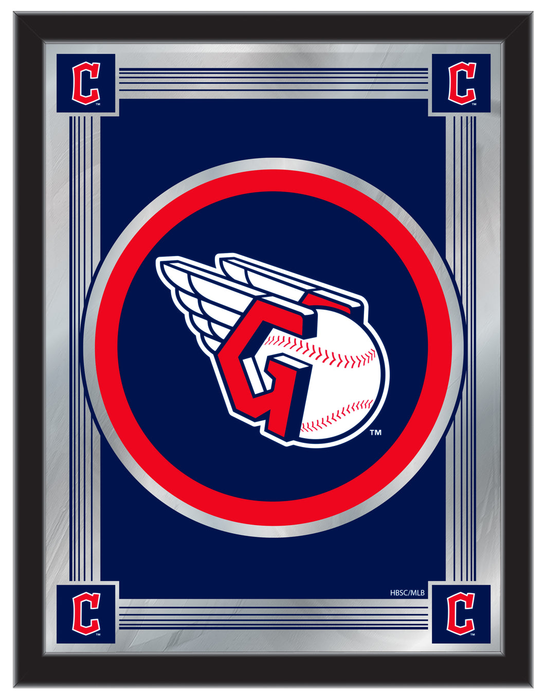 Cleveland Guardians Logo Wall Mirror - 17