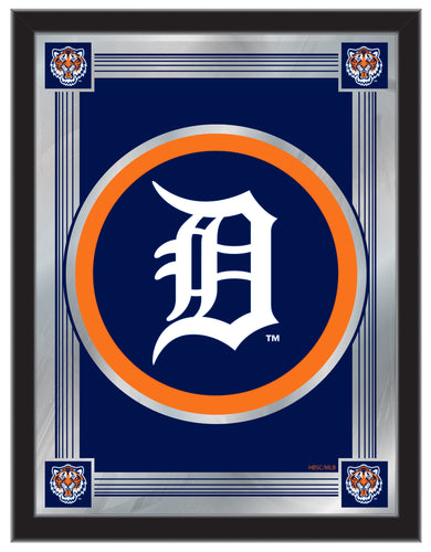 Detroit Tigers Logo Wall Mirror - 17