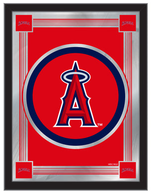 Los Angeles Angels Logo Wall Mirror - 17