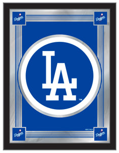 Los Angeles Dodgers Logo Wall Mirror - 17"x22"