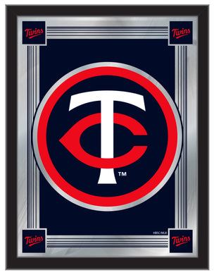 Minnesota Twins Logo Wall Mirror - 17