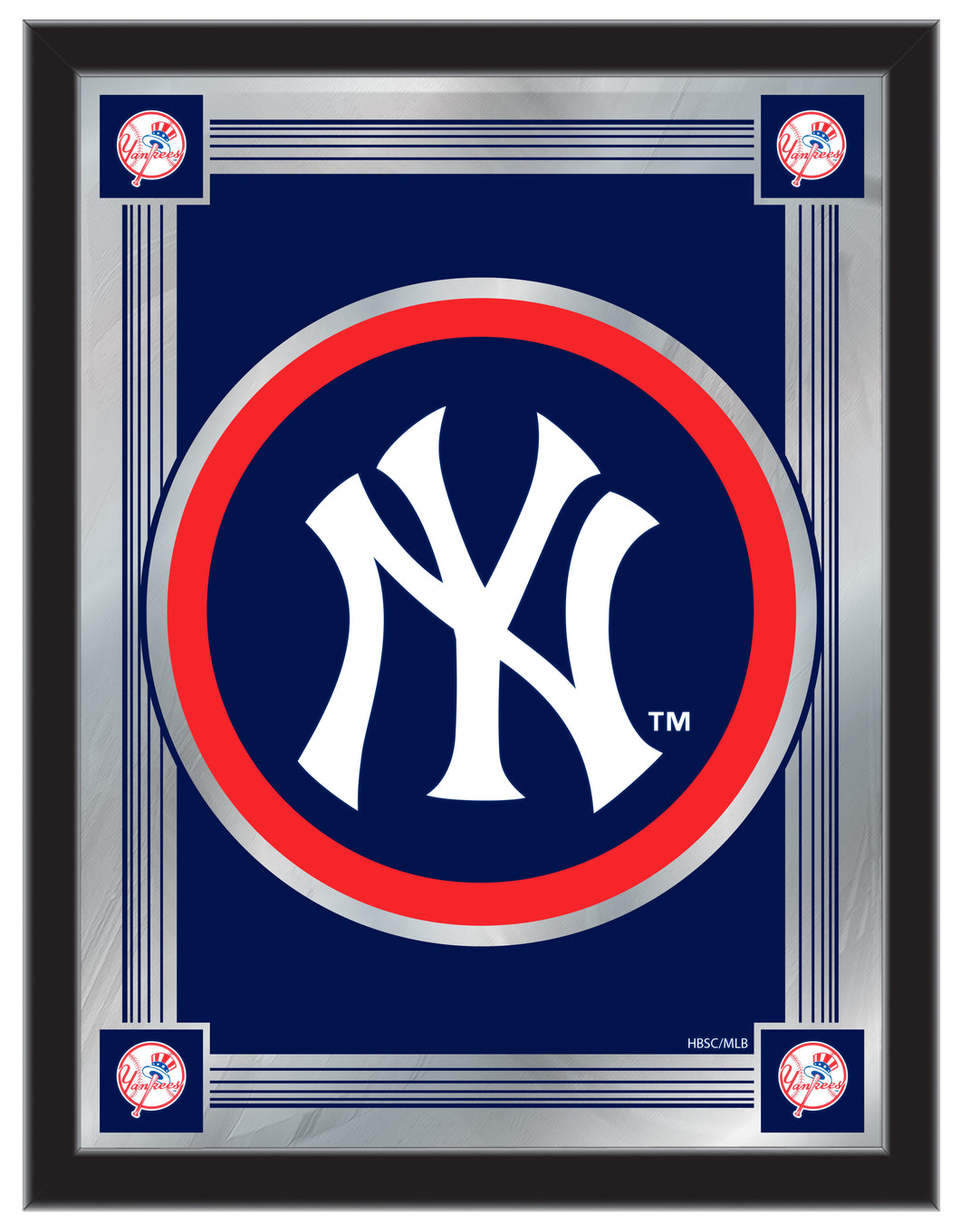 New York Yankees Logo Wall Mirror - 17