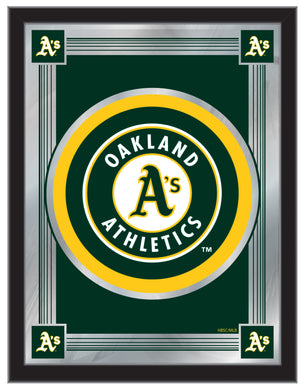 Oakland Athletics Logo Wall Mirror - 17