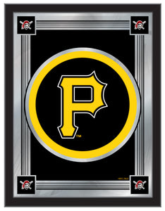 Pittsburgh Pirates Logo Wall Mirror - 17"x22"