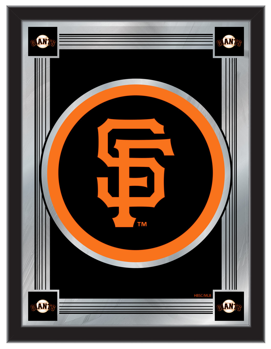 San Francisco Giants Logo Wall Mirror - 17